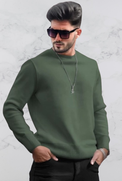 Men's Poly Cotton Sweatshirt